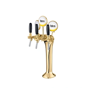 TALOS Classic Tap Tower PVD 3-way Dispensing Tower Draft Beer Tower