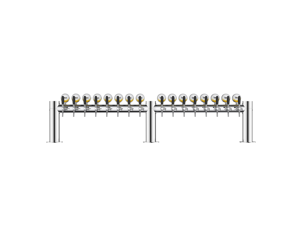 H 16 taps pvd beer tower