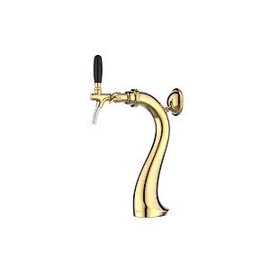 TALOS Swan Tap Tower PVD 1-way Dispensing Tower Draft Beer Tower