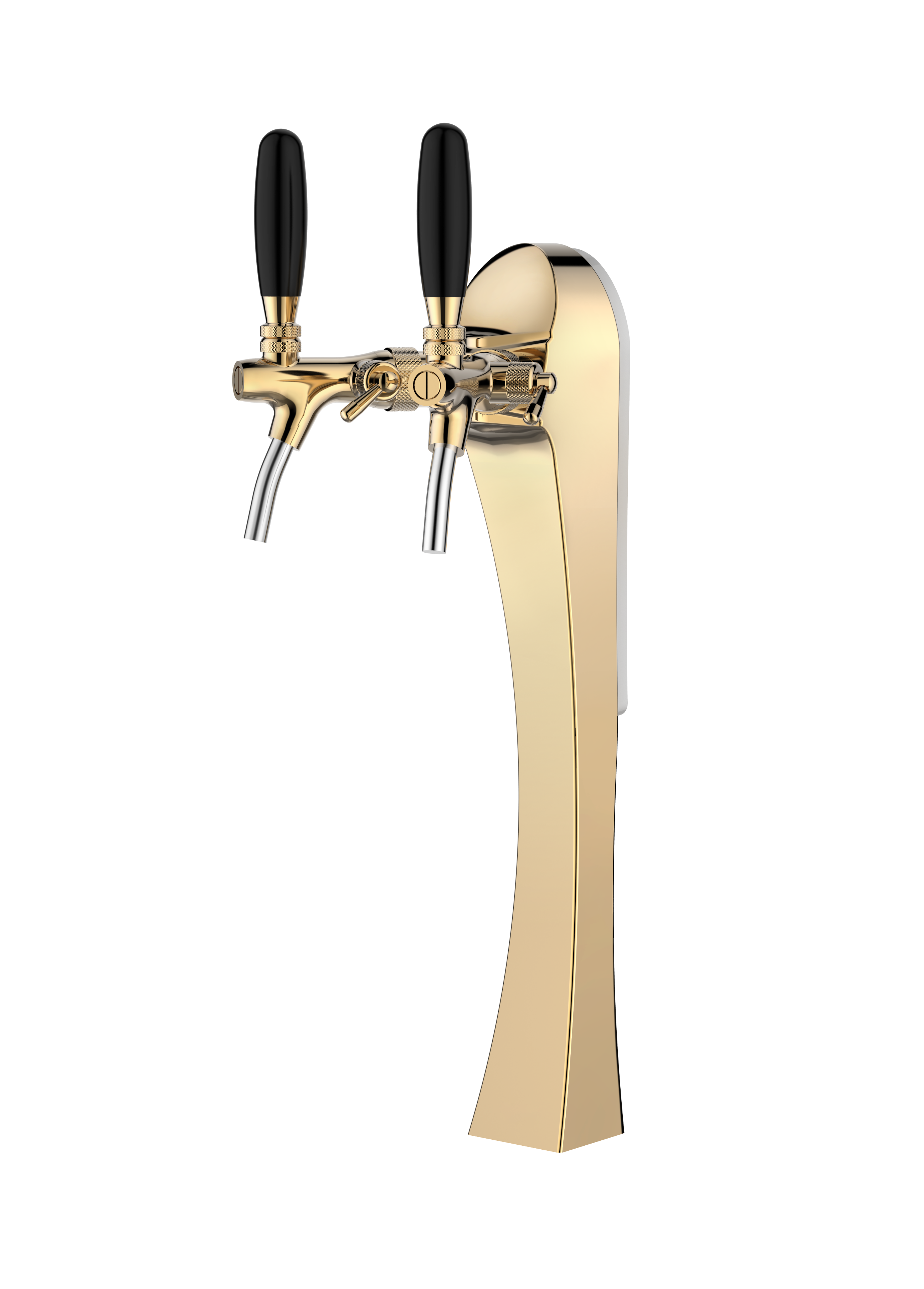TALOS Venus Tap Tower PVD 2-way Dispensing Tower Draft Beer Tower