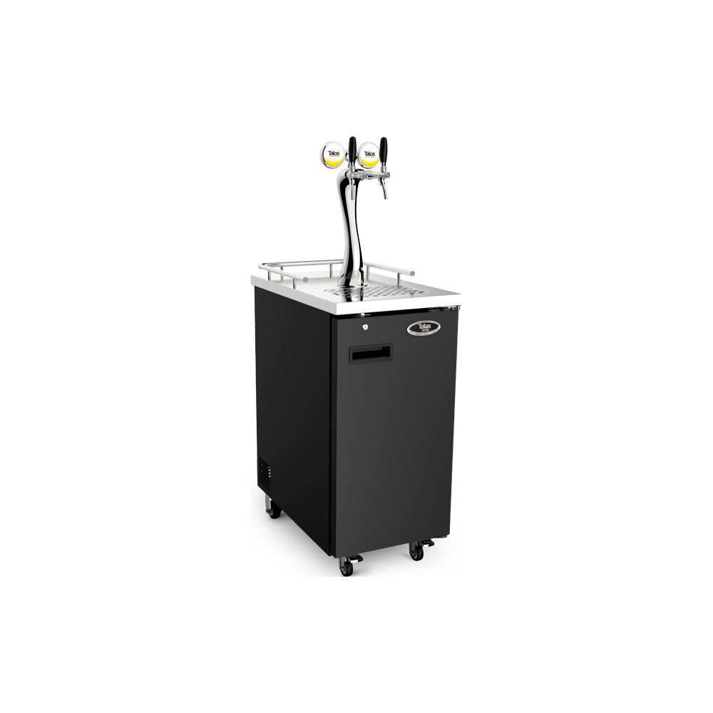 Food Grade Stainless steel Or Iron 2 Kegs Refrigerator