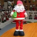 flashing santa claus christmas gift