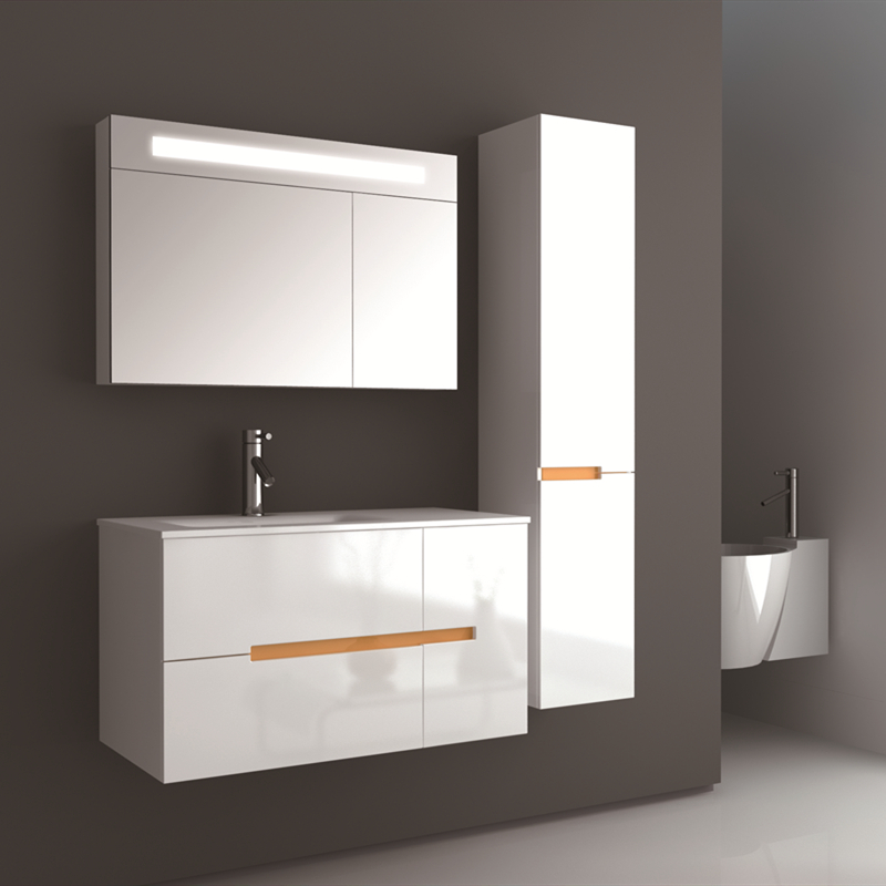 SM1070 new and modern pvc bathroom cabinet