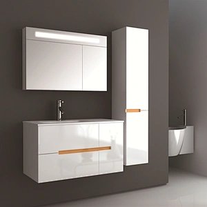 SM1070 new and modern pvc bathroom cabinet