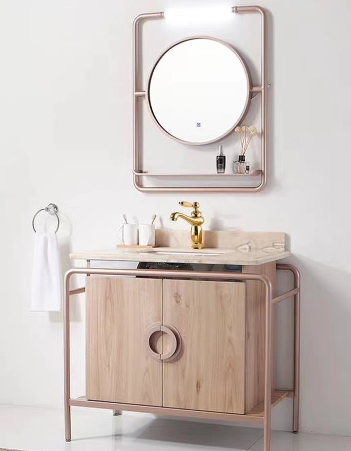SS2002 stainless steel bathroom cabinet
