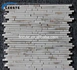 Irregular mosaic tile