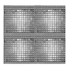 polished metal mosaic