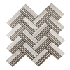 White oak mosaic
