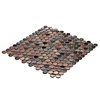 decorative tile stainless steel metal mosaic