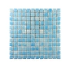 black mosaic tiles