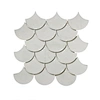 fan shaped mosaic tile