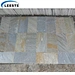 Hot Selling China Natural Indoor and Outdoor Wall Panels Yellow Rusty Slate Tiles