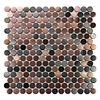 decorative tile stainless steel metal mosaic