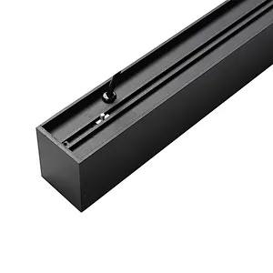 Linkable Led Linear Light, Suspended and wall mounted installations,