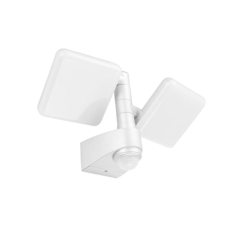 IP54 Sensor Light, Wide Beam Angle, Collapsible Design