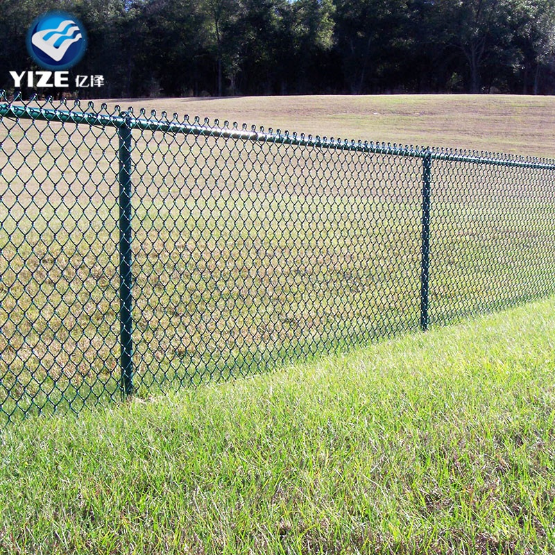 chain link fence panels sale/PVC coated chain link fence/chain link fence for baseball fields