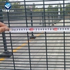 welded wire mesh security fence
