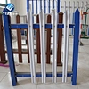 Factory sale powder coated palisade fence panels/galvanized steel palisade fencing