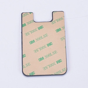 Hongju customized various style waterproof silicone rubber credit card, business card holders/wallet