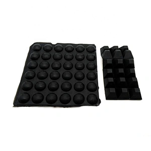 Custom anti-slip rubber feet for chair legs