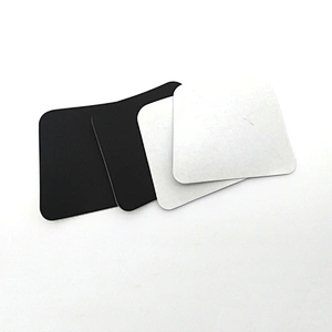 Hongju customized anti-slip different shapes adhesive silicone rubber pads