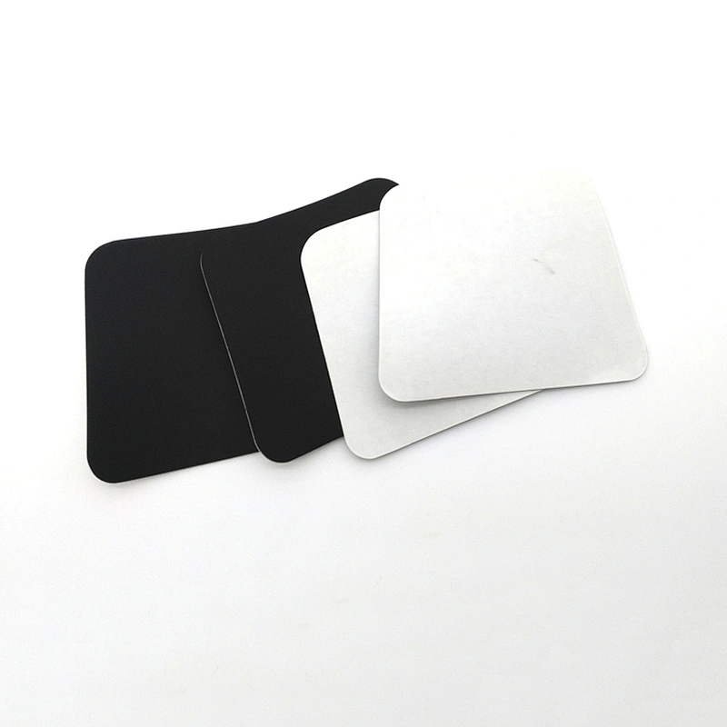 Hongju customized anti-slip different shapes adhesive silicone rubber pads