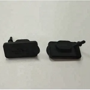 Custom micro usb silicone rubber dustproof cover cap