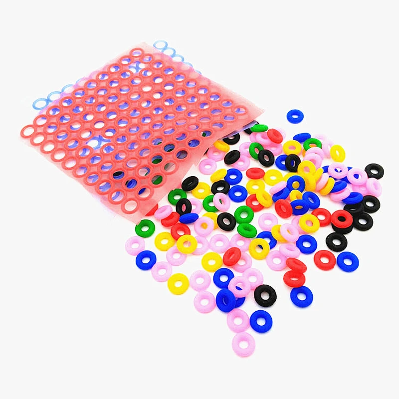 Customized durable various size elastic silicone rubber seal o-rings