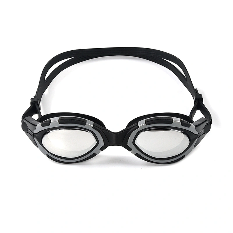 Customized  various size fashionable  swimming goggles with soft silicone in professional design