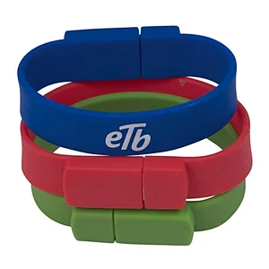 2GB silicone USB bracelet