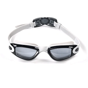 Customized  various size fashionable  swimming goggles with soft silicone in professional design