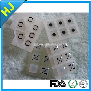 Custom made silicone button rubber keypad