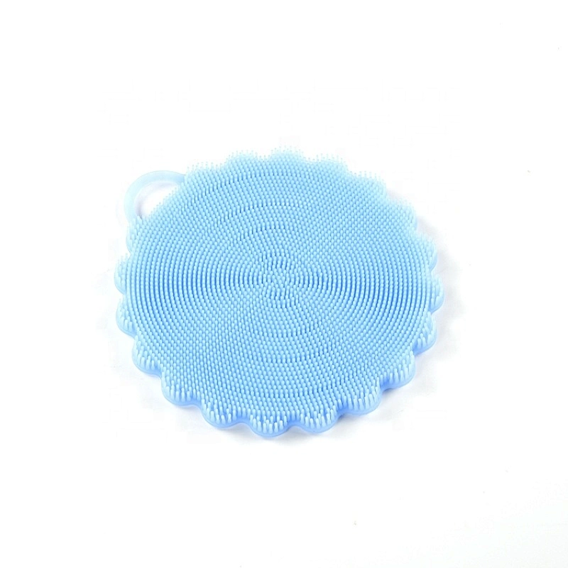 food grade kitchen silicone sponge kitchen clean washing brush