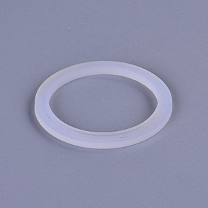 hongju customized transparent various sizes silicone rubber o-ring/gasket sealing