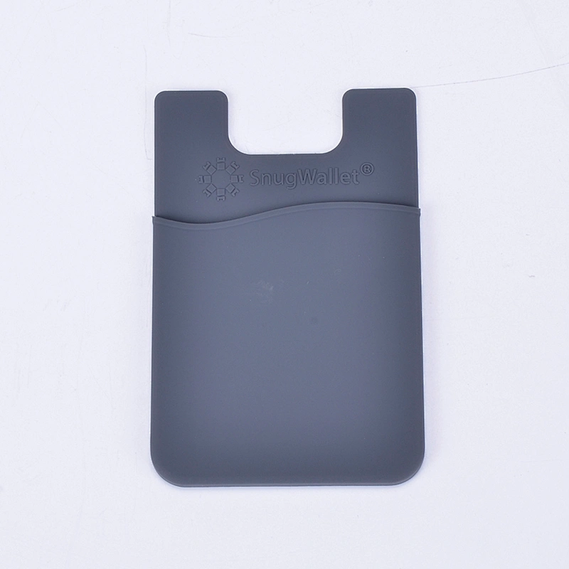Hongju customized various style waterproof silicone rubber credit card, business card holders/wallet