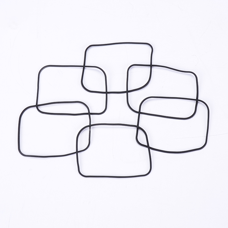Hongju OEM heat-resistance rectangular rubber seal gasket