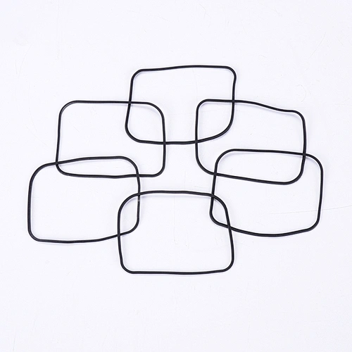 Hongju OEM heat-resistance rectangular rubber seal gasket