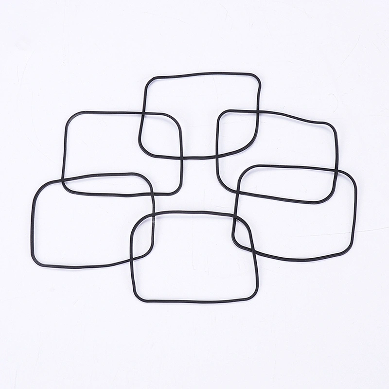 Hongju OEM heat-resistance rectangular rubber seal gasket