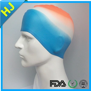 Hot sale color sport swimming cap