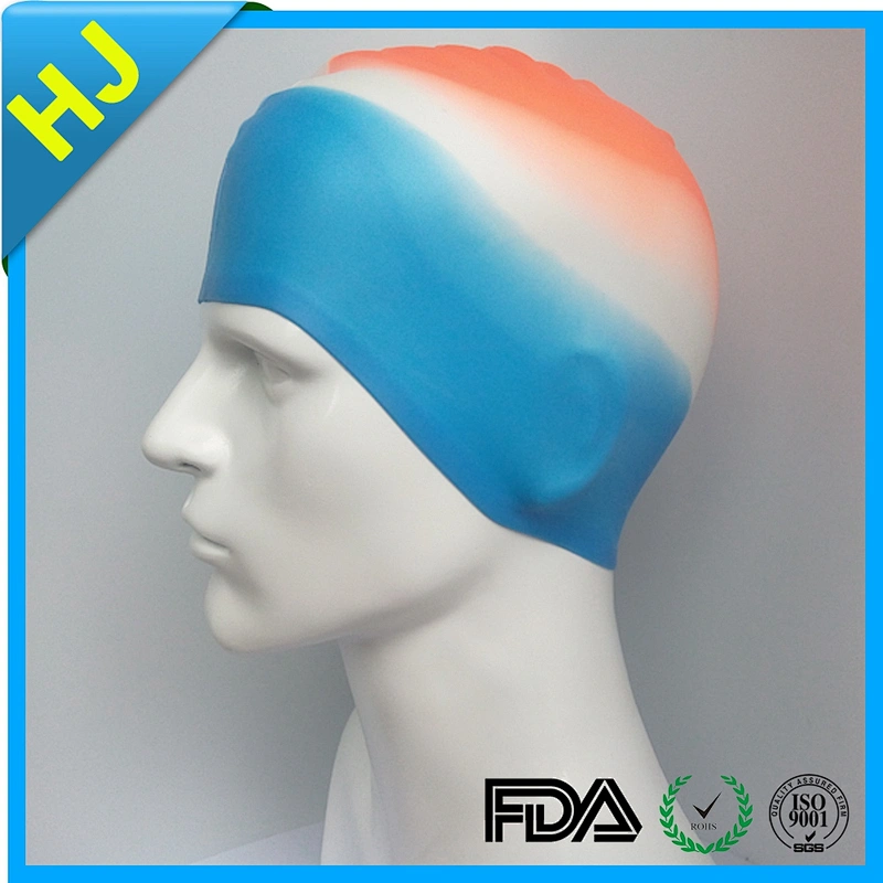 Hot sale color sport swimming cap