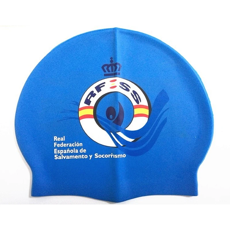 different kind of swimcaps.