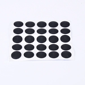 customized adhesive anti-slip silicone rubber pads for furniture