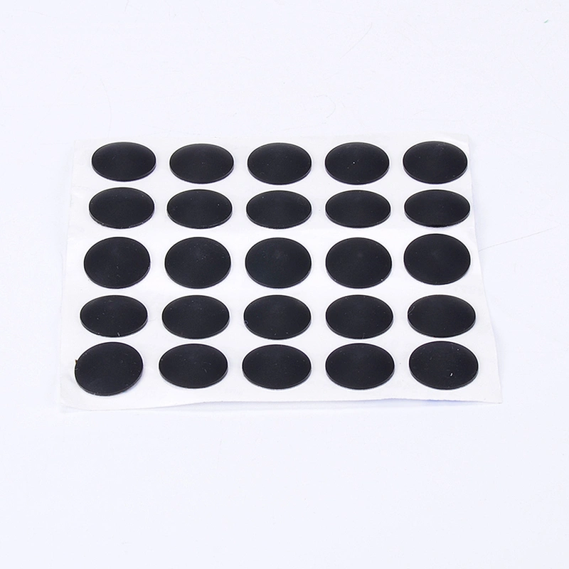 customized adhesive anti-slip silicone rubber pads for furniture