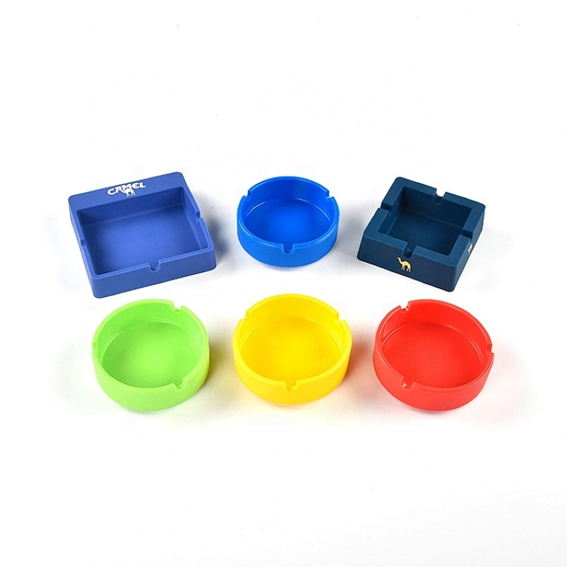 custom soft and flexible silicone ashtray with custom logo