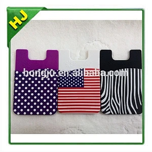back pocket silicone smartphone wallet