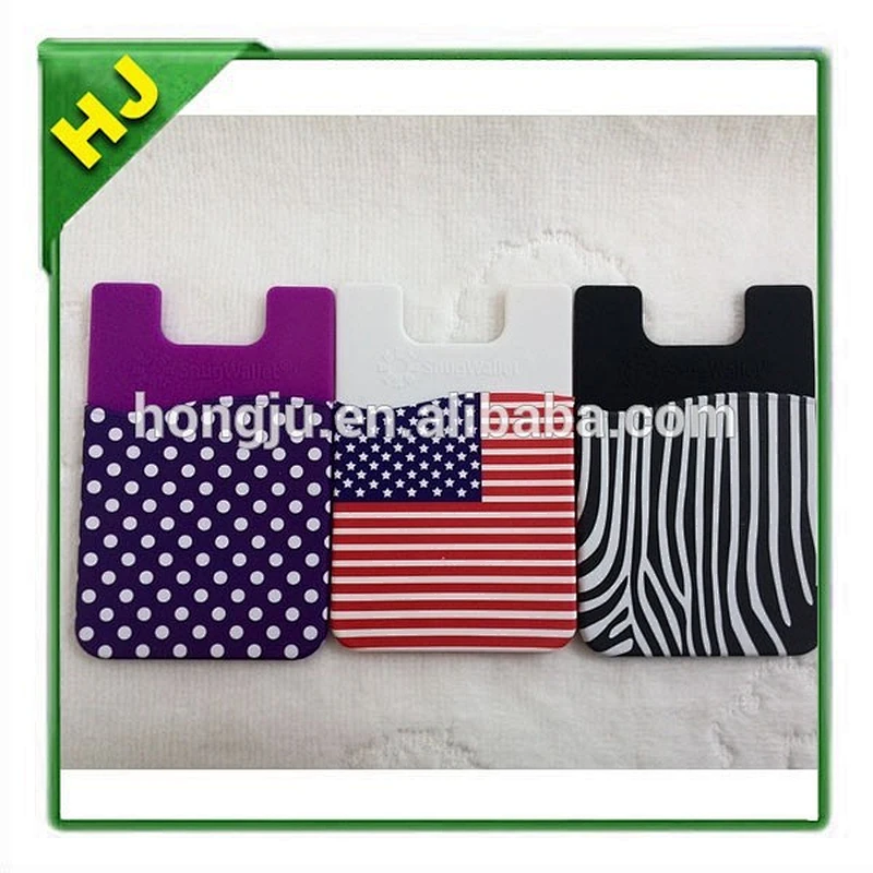 back pocket silicone smartphone wallet