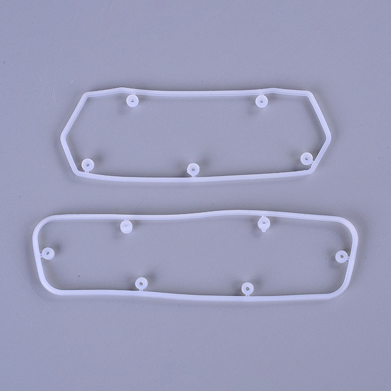 guangdong waterproof transparent in different shapes silicone rubber flat washer, gasket sealing