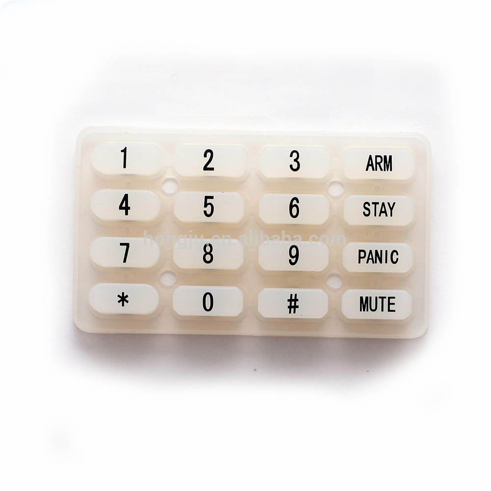 silicone button translucent