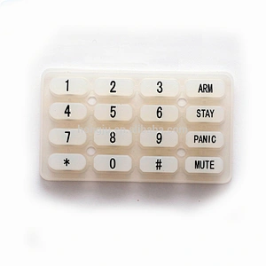 silicone button translucent