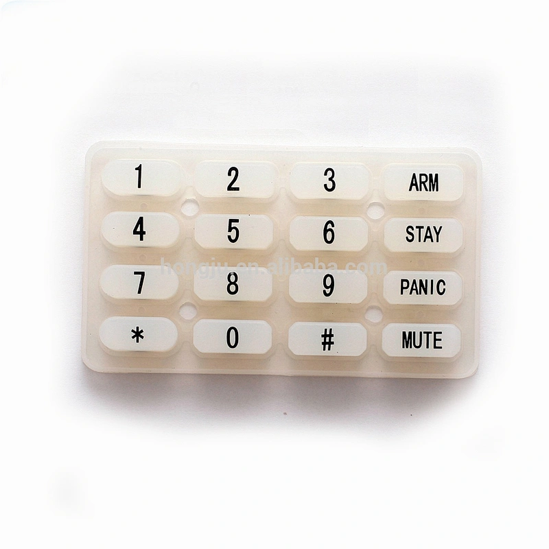 silicone button translucent